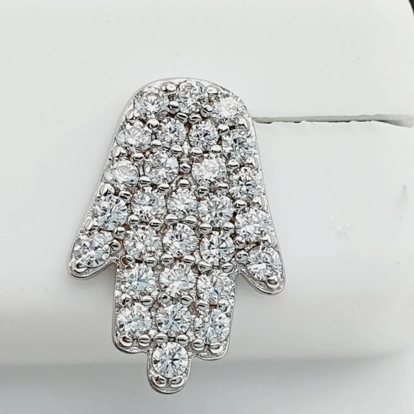 "925 sterling silver luxury CZ earrings for women/girls, Best for gift, … - Picture 7 of 9